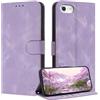 ZONNAVI Cover per iPhone SE 2020 / SE 2022/8 / 7, [Blocco RFID] Custodia a Libro in Pelle con Porta Carte, Flip Case Portafoglio Antiurto Cover per iPhone SE 2020 / SE 2022/8 / 7 (Viola)