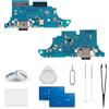 Extkry Connettore di Ricarica per Samsung Galaxy A26 5G Kit Riparazione | Porta di ricarica flat ricarica porta caricabatterie charging port microfono con kit di riparazione.