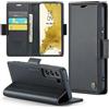 Phernykas Custodia a Libro Portafoglio per Samsung Galaxy S22 Plus, RFID | 3 Slot - Per Pendolarismo, Flip Cover Doppia Fibbia Magnetica, Pelle PU Anti-Macchia, Supporto, Lavoro, Telefono Libretto