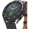 Ringke Air Sports + Bezel Styling Combo Compatibile con Cover Samsung Galaxy Watch 3 45mm, Custodia Antiurto TPU e Ghiera Anti Graffio - 10-Black Nero