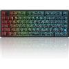 ZMX MCHOSE - Tastiera da gioco Jet 75 a scatto rapido RGB, 75% effetto Hall, interruttore magnetico, azionamento regolabile, tastiera meccanica cablata iperveloce con tasti in PBT traslucido per PC