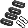 Ruentech Anello di chiusura a nastro compatibile per Garmin Vivosmart hr/Vivosmart hr +/Vivosport/Vivofit2/Vivoactive 4s/Vivomove 3s smartwatch, accessorio Loop Hoop Keeper, confezione da 6