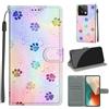 KENHONER Custodia per Xiaomi Redmi Note 13 5G, impronta | Portafoglio Pelle PU, Magnetica, Resistente Agli Urti, Scomparto Carte Credito, Pieghevole, Flip Libro, Motivo