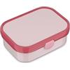 Mepal - Lunch box Campus - Contenitore per il pranzo per bambini - Contenitore per il pranzo con scomparto per bento e forchetta - Meal Prep Box con chiusura a clip - Senza BPA e lavabile in