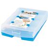 Han 9988-613 Sistema di apprendimento CROCO 2-6-19, vocabolario con sistema in memoria a lungo termine con il principio "push box", colore: arancio traslucido