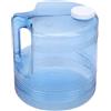 Asixxsix Contenitore d'acqua distillatore, bottiglia di raccolta del l'acqua distillata 4L PP, bottiglia di raccolta di ricambio Contenitore d'acqua per la bellezza della casa