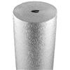 VEVOR Rotolo di Isolamento Riflettente Doppio, Barriera Radiante con Anima in Schiuma, 3,2 mm 122 x 1524 cm, Scudo Riflettente Calore in Schiuma EPE Alluminio Bifacciale, per Finestra Tetto Camper