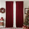 StangH Tende natalizie in velluto rosso a tema teatro, super morbide, isolate termicamente, 213,4 cm, per soggiorno, vacanze, decorative, per camera da letto principale, 132 x 213 cm, 2 pannelli