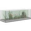 vidaXL Acquario con archiviazione Trasparente 60 x 20 x 20 cm Vetro