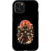 Cyberpunk Visual Kei J-Rock Ramen Japan Custodia per iPhone 11 Pro Anime Japan Samurai Tattoo K-Pop Y2K Manga Geisha Kawaii