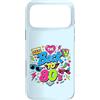 Funny Eighties 80s Costume Party Back to Custodia per iPhone 17 Pro Max Cassette Boombox Roller Skate Cube, stile retrò, stile vintage, anni '80