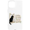 Cat Owner Funny Humor Lover Custodia per iPhone 15 Living My Best Feral Fantasy, amante dei gatti