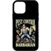 Grandio Design Pest Control Exterminator Custodia per iPhone 12 mini Disinfestazione barbaro divertente roditore insetto insetticida sterminatore