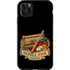 Jimbeels Custodia per iPhone 11 Pro Max HEDDLE HOOK READY Tessitura pettine rigido