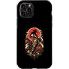 Cyberpunk Visual Kei J-Rock Ramen Japan Custodia per iPhone 11 Pro Anime Japan Samurai Tattoo K-Pop Y2K Manga Geisha Kawaii