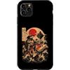 Cyberpunk Visual Kei J-Rock Ramen Japan Custodia per iPhone 11 Pro Max Anime Japan Samurai Tattoo K-Pop Y2K Manga Geisha Kawaii