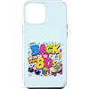 Funny Eighties 80s Costume Party Back to Custodia per iPhone 12 Pro Max Back to 80s Nostalgia Roller Skate Boombox Cassette Tape anni '80