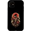 Cyberpunk Visual Kei J-Rock Ramen Japan Custodia per iPhone 11 Anime Japan Samurai Tattoo K-Pop Y2K Manga Geisha Kawaii