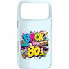 Funny Eighties 80s Costume Party Back to Custodia per iPhone 17 Pro Max Back to 80s Nostalgia Roller Skate Boombox Cassette Tape anni '80