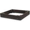 DIGITUS Base per armadi di Rete della Serie Unique & Dynamic Basic - 100x600x600 mm - Impilabile - Ingresso Cavi sul Retro - Spazio per riporre i Cavi in eccesso - Nero