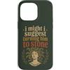 Funny History Adult Joke Humor Mythology Custodia per iPhone 14 Pro Max Divertente citazione della mitologia di Medusa Mito Greco Umorismo
