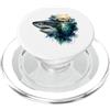 Wild Ocean Prints Apex Predator Ocean Life Acquerello Splash Art PopSockets PopGrip per MagSafe