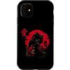 Cyberpunk Visual Kei J-Rock Ramen Japan Custodia per iPhone 11 Anime Japan Samurai Tattoo K-Pop Y2K Manga Geisha Kawaii