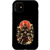 Cyberpunk Visual Kei J-Rock Ramen Japan Custodia per iPhone 11 Anime Japan Samurai Tattoo K-Pop Y2K Manga Geisha Kawaii