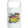 Funny Eighties 80s Costume Party Back to Custodia per iPhone 17 Pro Max Pattino a rotelle Boombox retrò vintage anni '80