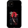 Cyberpunk Visual Kei J-Rock Ramen Japan Custodia per iPhone 11 Anime Japan Samurai Tattoo K-Pop Y2K Manga Geisha Kawaii