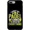 Padel paddle tennis court ball sport Bal Custodia per iPhone 7 Plus/8 Plus Padel Tennis Tutto
