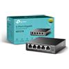 TP-Link TL-SG105S, 5 Port Gigabit Ethernet Network Switch, Ethernet Splitter, Hub, Desktop and Wall-Mounting, Sturdy Metal, Fanless, Plug and Play, Energy-Saving