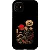 Cyberpunk Visual Kei J-Rock Ramen Japan Custodia per iPhone 11 Anime Japan Samurai Tattoo K-Pop Y2K Manga Geisha Kawaii