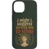 Funny History Adult Joke Humor Mythology Custodia per iPhone 14 Divertente citazione della mitologia di Medusa Mito Greco Umorismo