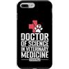 profession academic degree university ca Custodia per iPhone 7 Plus/8 Plus Dottore in Medicina Veterinaria Medicina Fauna Selvatica