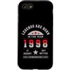 Neunziger Baujahr Vintage Klassiker 98 9 Custodia per iPhone SE (2020) / 7/8 Vintage 1998 Legende geboren Retro Compleanno Idea Regalo