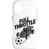 Funny RC Car Gifts for Men and Women Custodia per iPhone 16 RC Auto Calcio Telecomando Racing RC Calcio