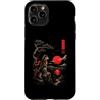 Cyberpunk Visual Kei J-Rock Ramen Japan Custodia per iPhone 11 Pro Anime Japan Samurai Tattoo K-Pop Y2K Manga Geisha Kawaii