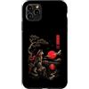Cyberpunk Visual Kei J-Rock Ramen Japan Custodia per iPhone 11 Pro Max Anime Japan Samurai Tattoo K-Pop Y2K Manga Geisha Kawaii