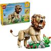 LEGO Creator 3 in 1 31386 - Animali selvatici: Leone fiero