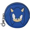 KARACTERMANIA Sonic The Hedgehog - SEGA -Sonic Face-Portamonete Cookie, Blu, 8.7 x 8.7 cm