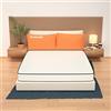 MiaSuite Materasso Memory Matrimoniale 160x190, Alto 16 cm - 100% Made in Italy - Anallergico, Antibatterico, Antiacaro - Ortopedico, Dispositivo Medico | Primavera H16