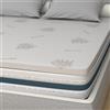 MiaSuite TOPPER CORRETTORE IN MEMORYFOAM PER MATERASSO SINGOLO 80x190 ALTEZZA 3 CM SFODERABILE ALOE VERA