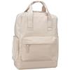 American Tourister Soulpack - Zaino business 15", bagaglio a mano Ryanair 39x30x20 cm, zaino cabina, zaino per laptop da donna, per lavoro, viaggi e affari, 17 L, Beige