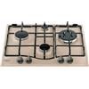 HOTPOINT PCN 640 T (AV) R/HA PIANO COTTURA GAS, 4 zone di cottura, dimensioni: L 60 cm, P 51 piano in Smaltato, Avena