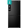 HISENSE Frigorifero americano HISENSE RQ5P470SAFE, Sistema Multi Flow: Sì; raffreddamento frigorifero: No Frost; congelatore: Frost, Capacità netta totale 483 l, Rumorosità: 37 dB(A), Dimensioni: L 79,4 cm A 178,5 P 69,8 cm, Black/Inox, Classe E