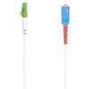 Hama - Cavo di rete - da LC/APC (M) a SC/UPC (M) - 3,0 m - fibra ottica - senza alogeni, guaina antipiega, FO, Gigabit E