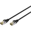 DIGITUS Cavo patch CAT 6A S/FTP per esterni, 10 pezzi, 10 metri, colore grigio.