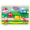 Janod Chunky Puzzle Vehicles Chunky Puzzle Vehicles 7 pz