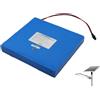 SSCYHT Batteria per lampione Solare 12,8V 20Ah Batteria fotovoltaica LiFePO4